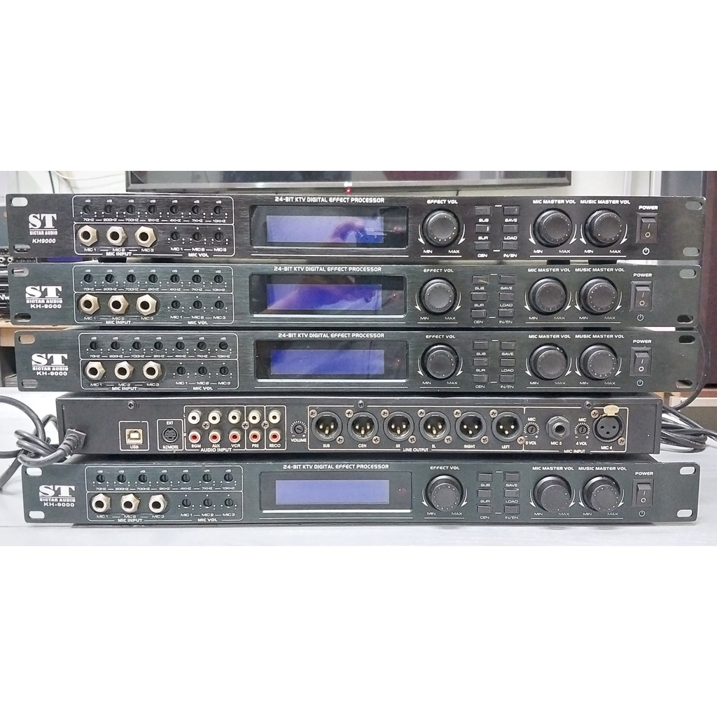 VANG bãi mixser karaoke ST-KH9000 vang số chỉnh tay+ phần mềm