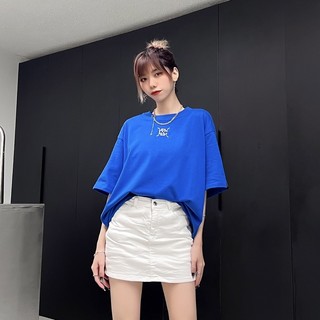 Áo thun basic tee v2 crispus- xanh coban