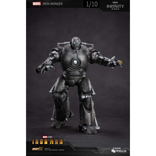 Mô hình ZD Toys Iron Monger có LED hàng có sẵn