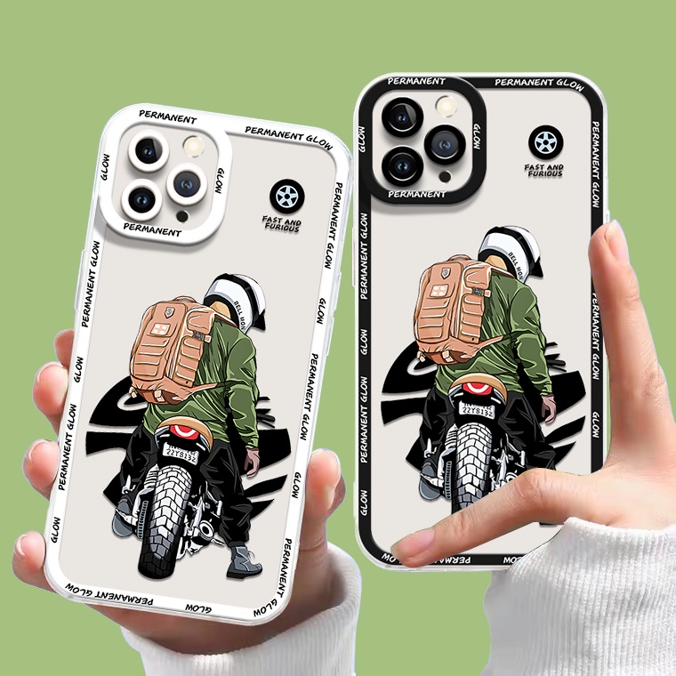 Ốp Điện Thoại TPU Dẻo Trong Suốt Họa Tiết Hoạt Hình Dễ Thương Cho IPhone 14 13 12 Pro Max 11 8 7 6S 14 Plus XS XR X Max