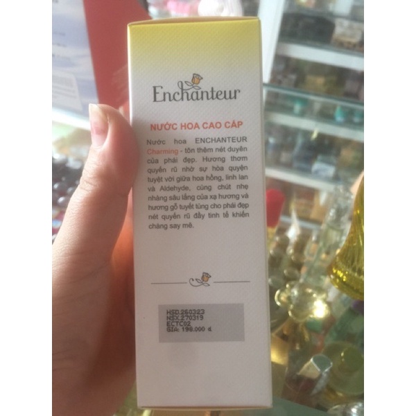 Nước hoa Enchanter charming nữ 50ml