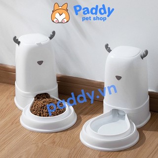 Bát ăn & bình nước uống tự động cho chó mèo
