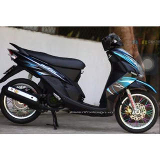tem rời mio ultimo xanh đen