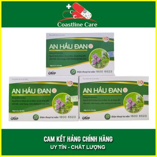 An Hầu Đan (New) - Combo 6 tặng 1 - Dành Cho Người Bị Viêm Amidan, Viêm Họng Hạt Hộp 20 Viên