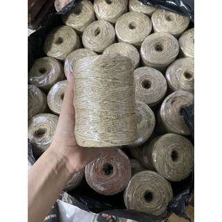 Dây thừng gỗ 100m làm trang trí, handmade