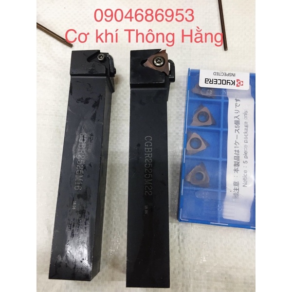 Cán Dao Cắt Tiện Chích Rãnh Ngoài CGBR2020M16/ CGBR2020M22