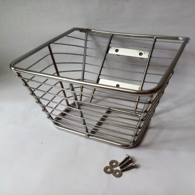 Rổ Inox Dành Cho Sirius Fi Full ốc - ĐỒ CHƠI XE MÁY
