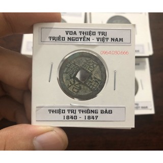 Đồng xu lỗ vuông thiệu trí thông bảo, triều đại nhà nguyễn