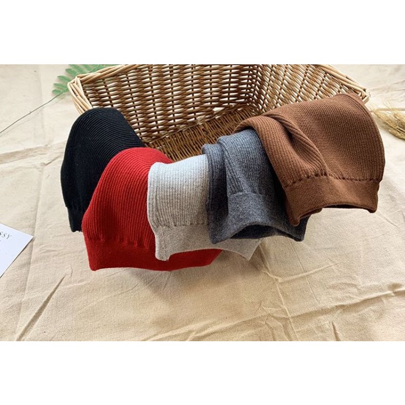 Chân Váy Len Ngắn Phong Cách Hàn Quốc Thời Trang Xuân Thu Xinh Xắn Cho Bé Gái