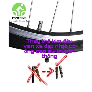 Đầu van xe đạp nhật, kim van một chiều