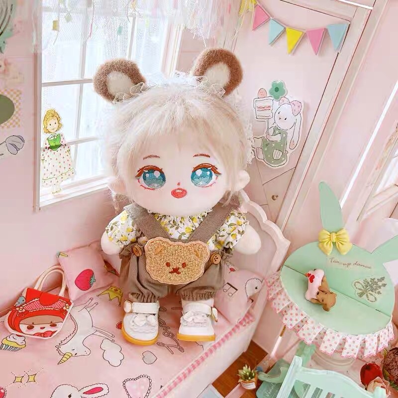 Yếm gấu cho doll 20cm