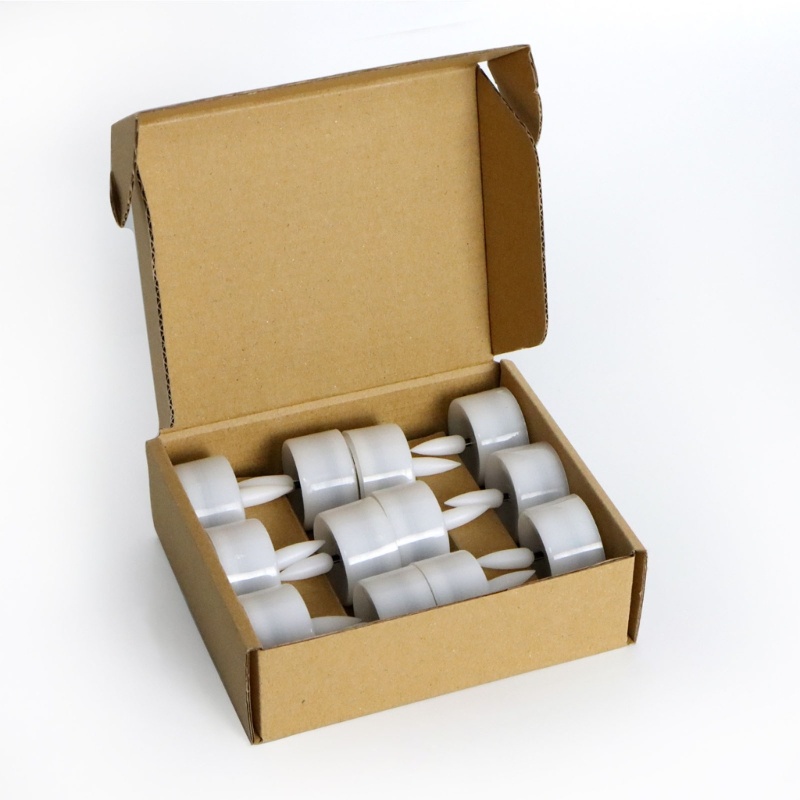 Bộ 12 Đèn LED Hình Nến Mini Trang Trí Giáng Sinh, Tiệc Cưới