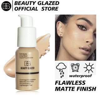 Kem nền dạng lỏng BEAUTY GLAZED che phủ toàn diện trang điểm chống nước