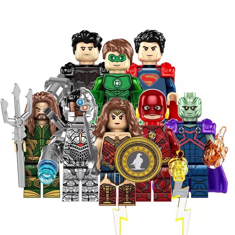 Mô Hình Nhân Vật Siêu Anh Hùng DC Justice Cho Bé