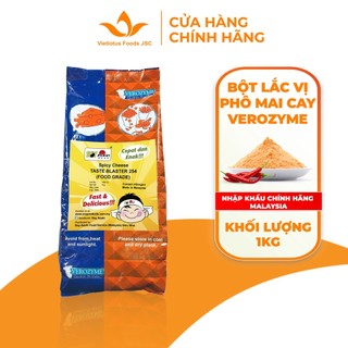 Bột phô mai lắc loại CAY Verozyme [túi 1Kg] - Nhập khẩu chính hãng Malaysia