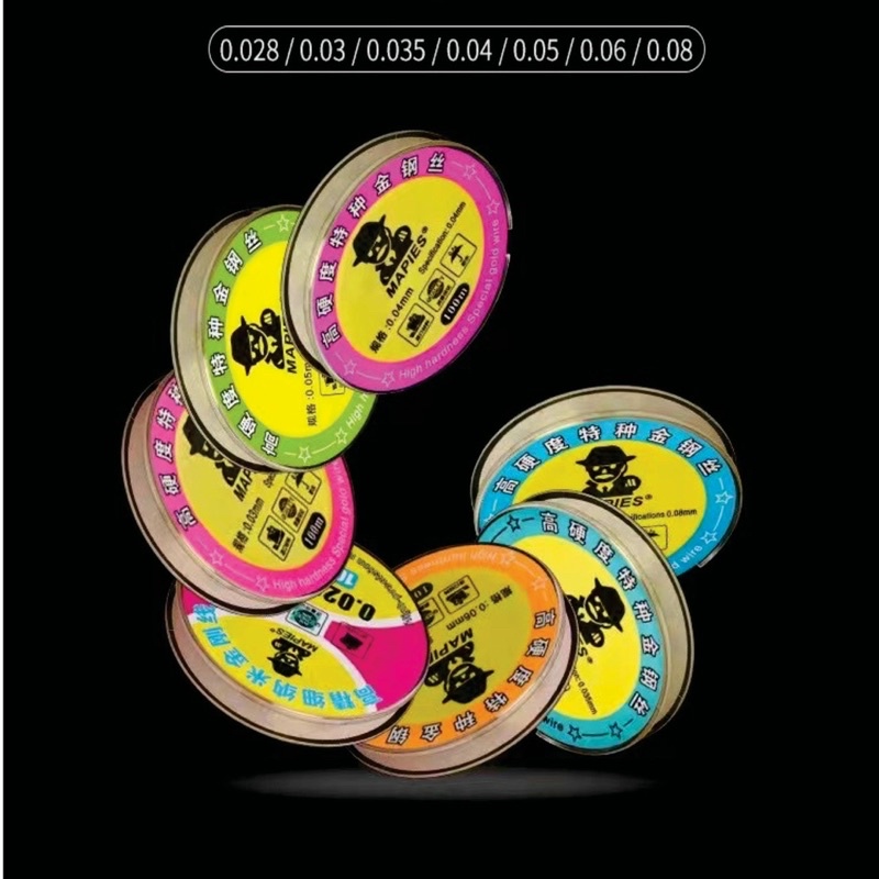 Dây cắt Mapies 100m (0.04mm)