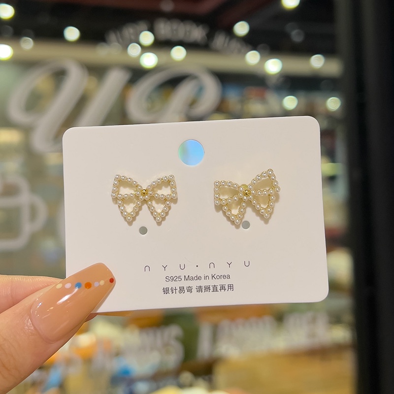 1 Đôi Bông Tai Ngọc Trai Phụ Kiện Thời Trang Cho Nữ HAA008