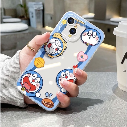 Ốp Điện Thoại TPU Trong Suốt Họa Tiết Hoạt Hình Đôi Mắt Thiên Thần Cho iPhone 14 Pro Max 13 12 Mini 11 XS XR X 8 7 Plus 6S 6 SE