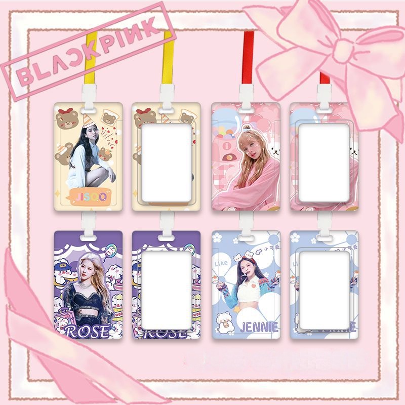 Bao đựng thẻ in hình nhóm nhạc BLACKPINK độc đáo
