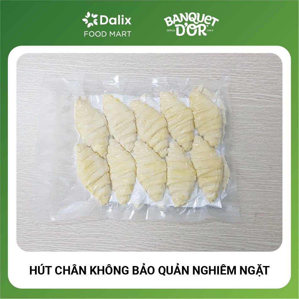 Bánh Croissant sừng bò cấp đông Nhập khẩu Pháp set 6 cái/ 12 cái/ 30 cái