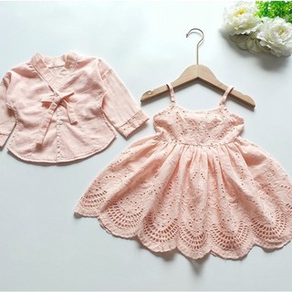 Set hanbok hàn quốc cột nơ cho bé gái 1 2 3 4 tuổi mintscloset mint's closet - gs1005 - gs1104