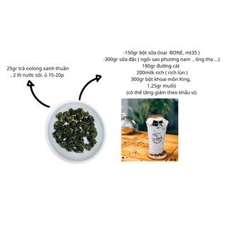 Trà oolong xanh thuần (500gr)