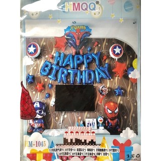 Set bóng HAPPY BIRTHDAY HEO PEPPA HỒNG