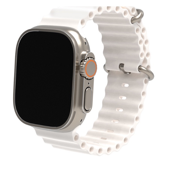 Dây đeo đồng hồ thông minh watch 8 ultra chất liệu silicone 42mm 38mm 40mm 44mm