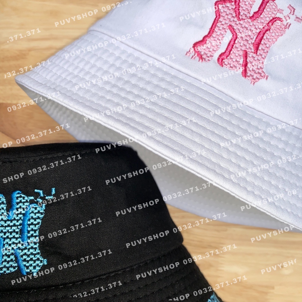 Nón Cụp THêu N NewYo- mũ sụp bucket tai bèo