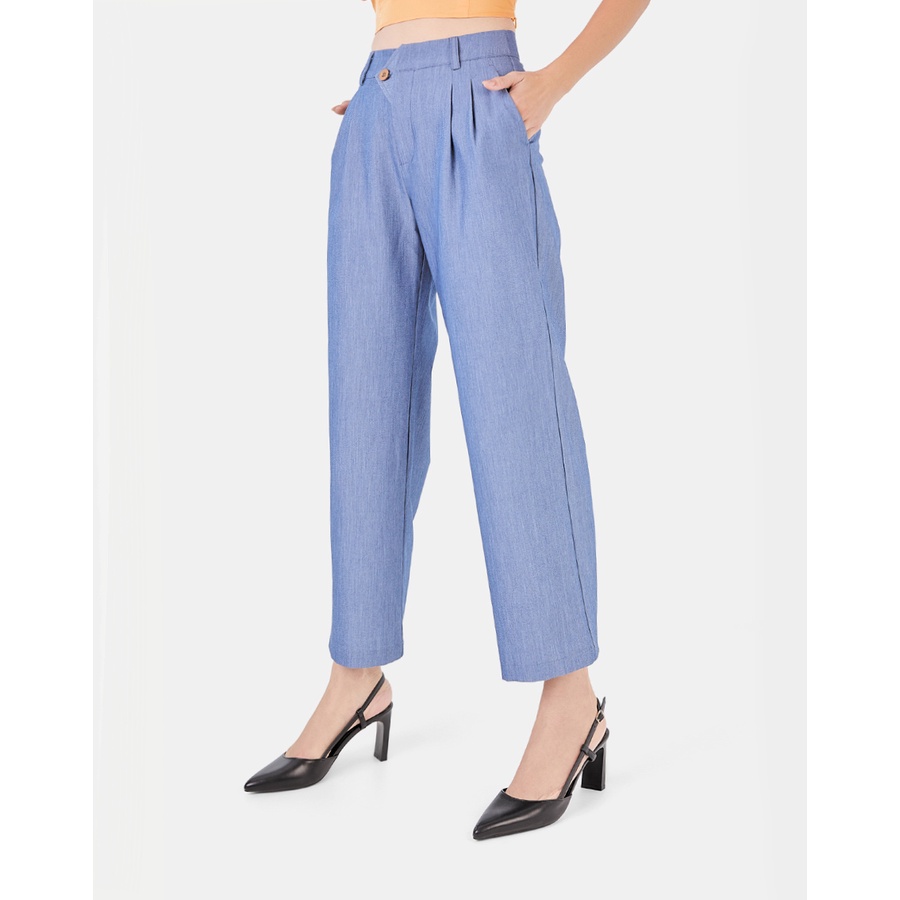 Giày Cao Gót 7cm JUNO Slingback Gót Vuông CG07126