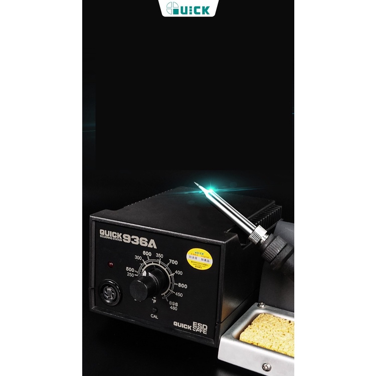 Máy hàn Quick 936A - Máy hàn nhiệt chính hãng Quick tem vàng