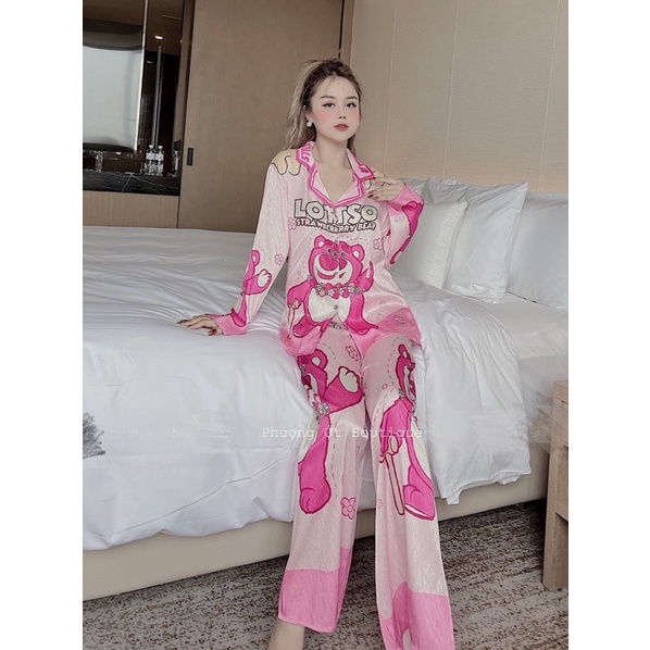 ĐỒ BỘ PIJAMA BÉ GẤU DÂU HOT HIT🌟🌟🌟