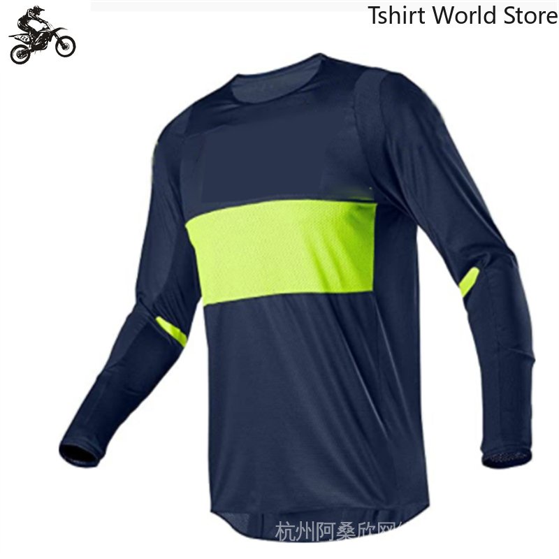 Hotmountain Áo Thun Đi Xe Đạp Địa Hình Off-Road Gear Downhill Jersey Mới Nhất Cho Nam Và Nữ#Áo Thun Tay DàI Cho Tay Đua Xe ĐạP 39 Inch