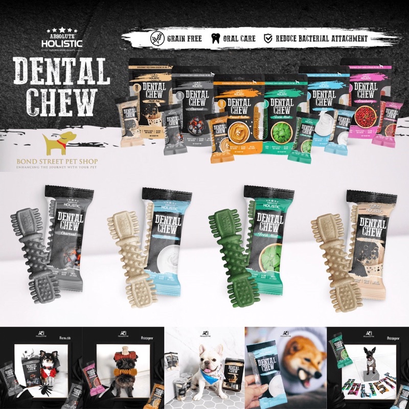 Dental Chew thanh gặm vệ sinh răng miệng ✨