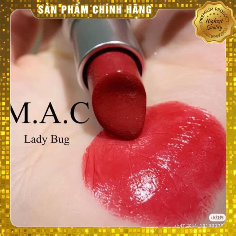 Son MAC ruby woo - Chili Full Size Bản Matte, Powder Kiss