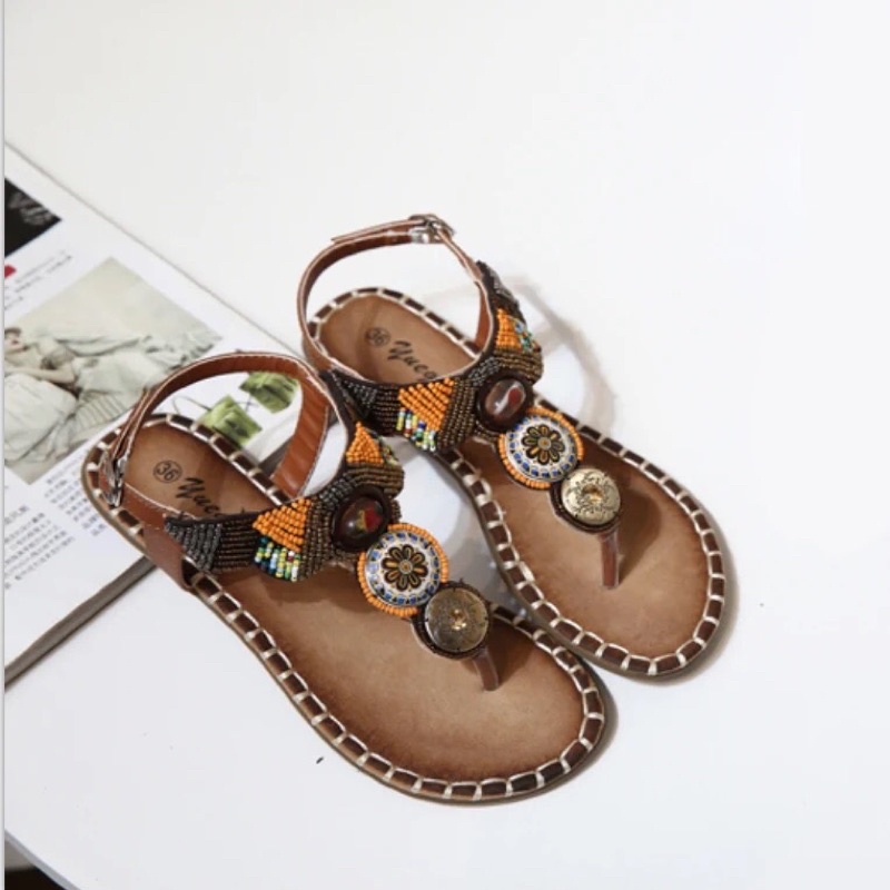 Dép sandals boho nữ