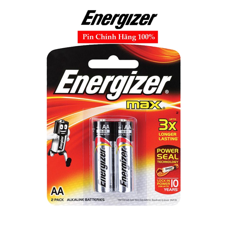 Pin Energizer Max AA / AAA Max siêu bền - Chính Hãng
