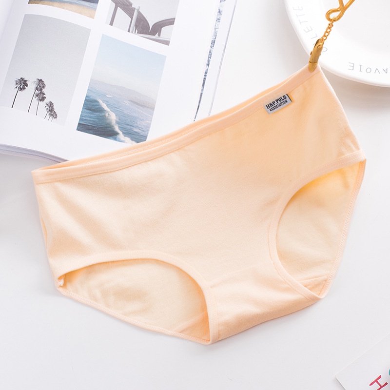 Quần lót nữ cotton vải mềm kháng khuẩn KIMCHIBIKINI quần trong siêu đẹp nhiều màu đen QL023