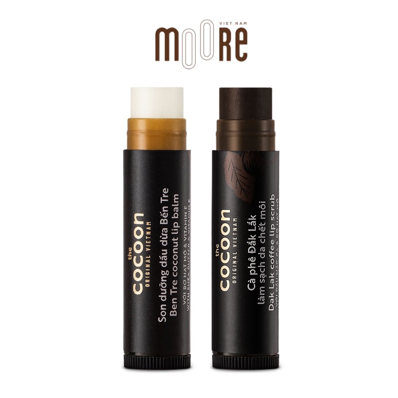 Son Dưỡng Môi Dầu Dừa Bến Tre Cocoon Coconut Lip Balm 5g
