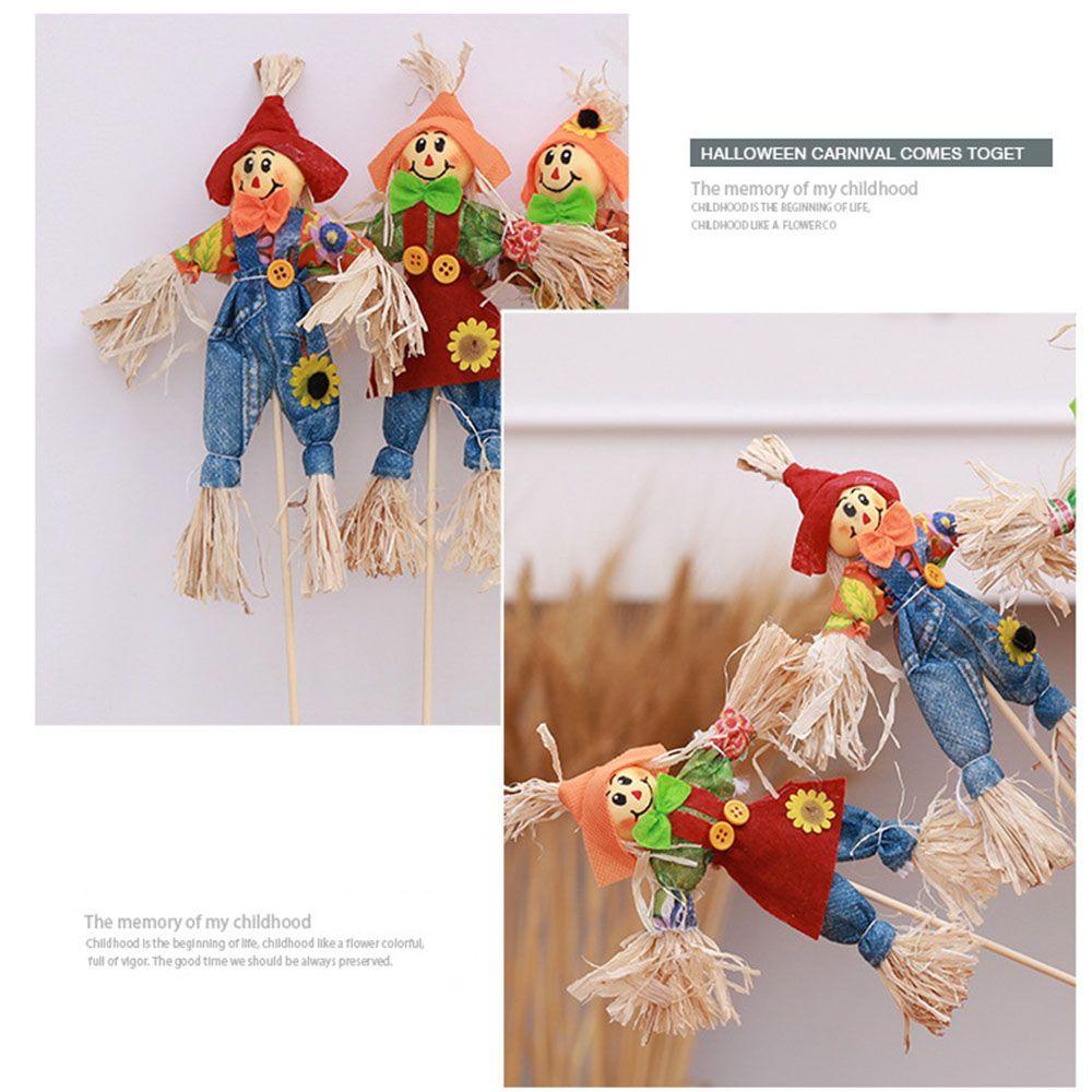 Bù Nhìn NICKOLAS Scarecrow Garden Club Trang Trí Halloween