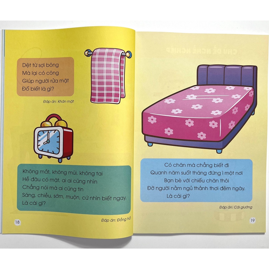 Sách 120 Câu Đố Việt Nam Dành Cho Bé Tập Nói, Tập Đọc