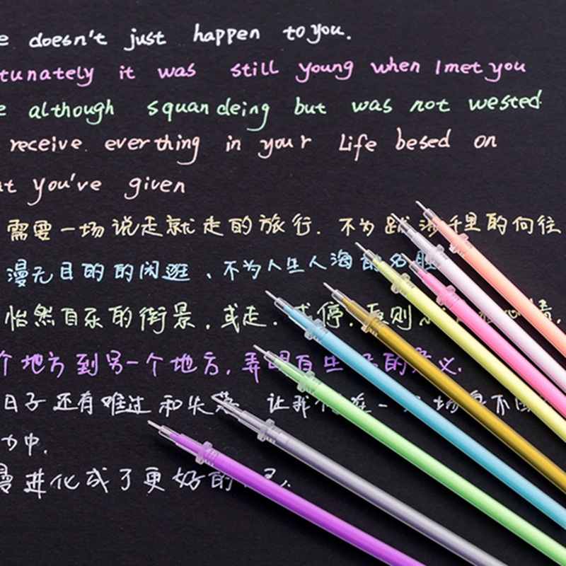 Set 9 Bút Mực Nước Nhiều Màu Sắc