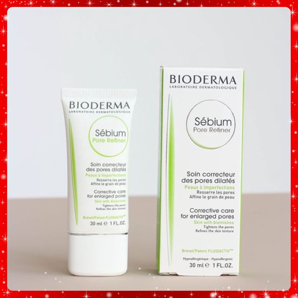 Kem Dưỡng Bioderma Sebium Pore Refiner Hỗ Trợ Se Khít Lỗ Chân Lông, Giảm Bóng Nhờn 30ml