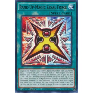 Thẻ bài Yugioh Rank-Up-Magic Zexal Force - MP22-EN090 - Rare 1st Edition