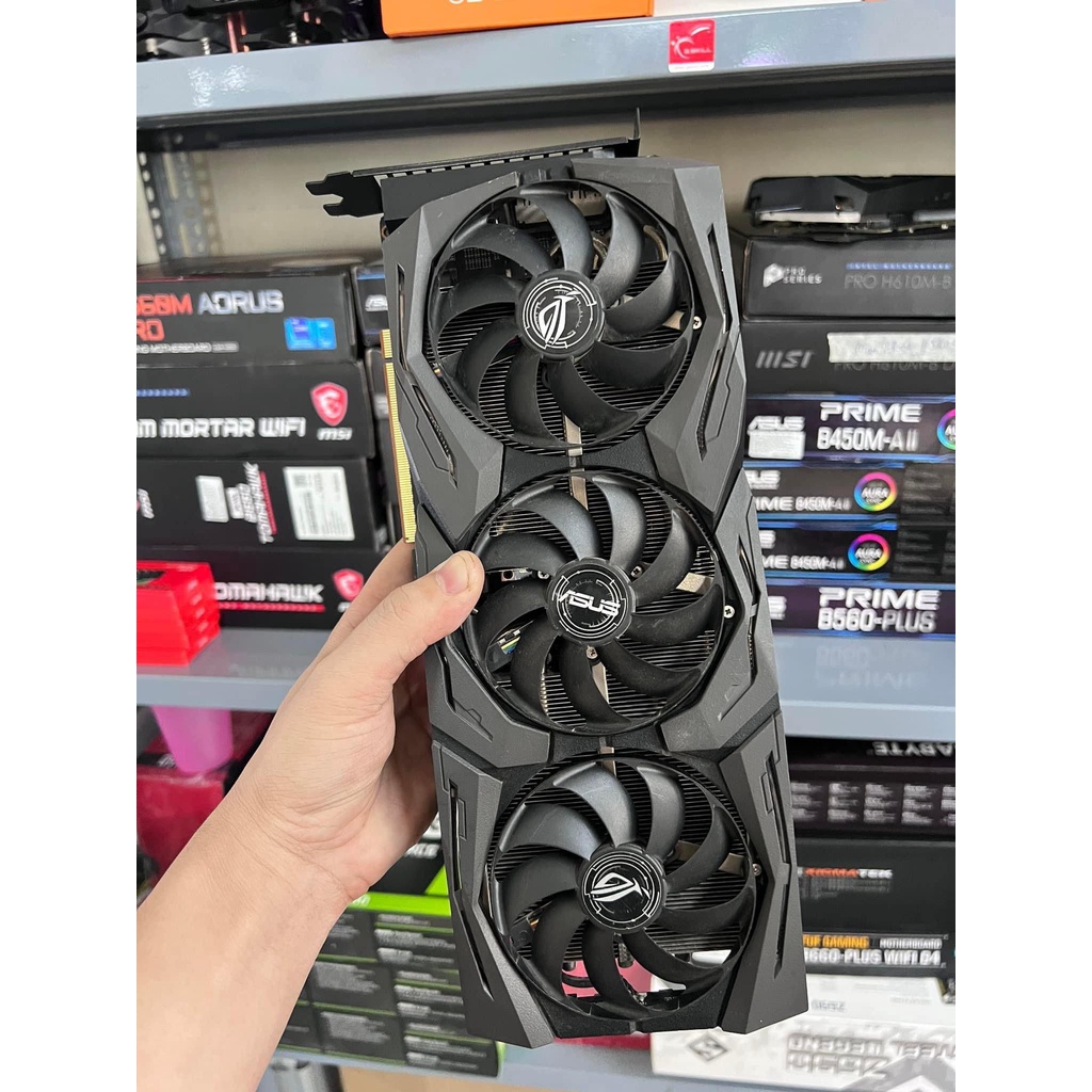 Card Màn Hình Asus Rogstrix 5600XT Bảo Hành 1 Tháng