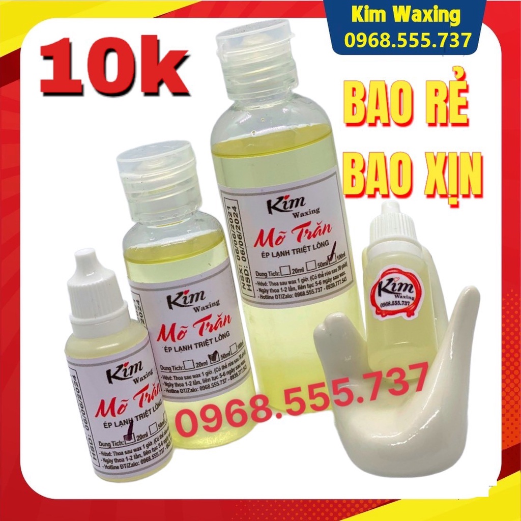 Tinh chất mỡ trăn Triệt lông 20ml