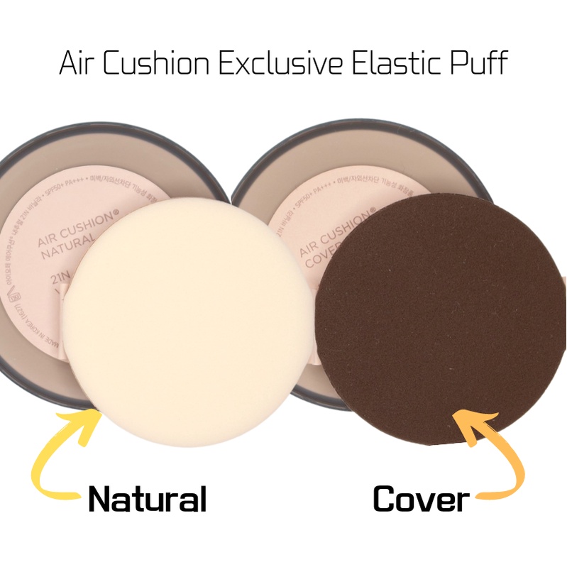 IOPE Phấn Nước Air Cushion Cover/ Air Cushion Natural 15g / Refill 15g (Thế Hệ Thứ 5) SPF50 + PA + + +