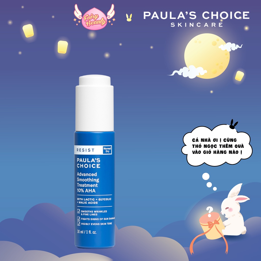 AHA Chuyên Sâu Làm Sáng Và Đều Màu Da Resist Advanced Smoothing Treatment 10% AHA 30ml (Mã 7651)