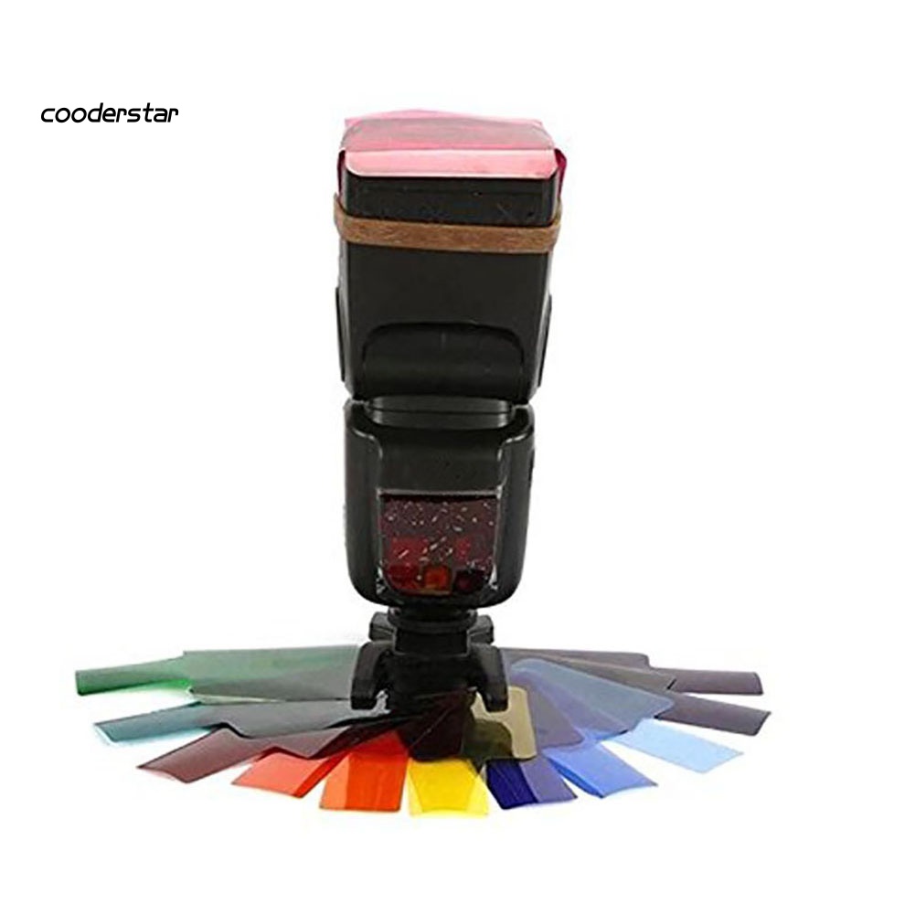 Set 20 Tấm Lọc Màu Sắc Tươi Sáng Chuyên Dụng Cho Máy Ảnh