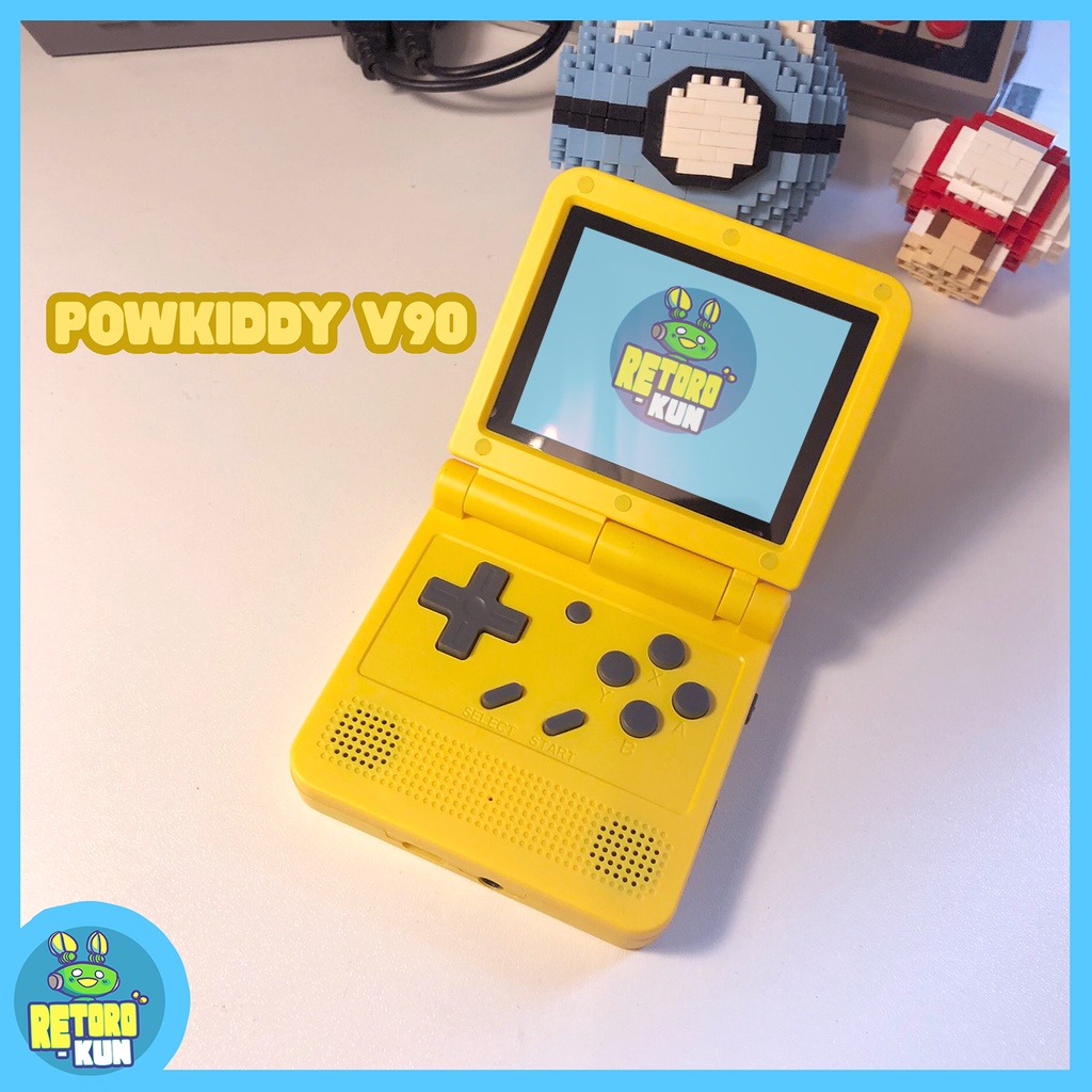 Máy Chơi Game 3D Màn Hình Lật 3 Inch Powkiddy V90 Kích Thước Nhỏ Gọn 16G
